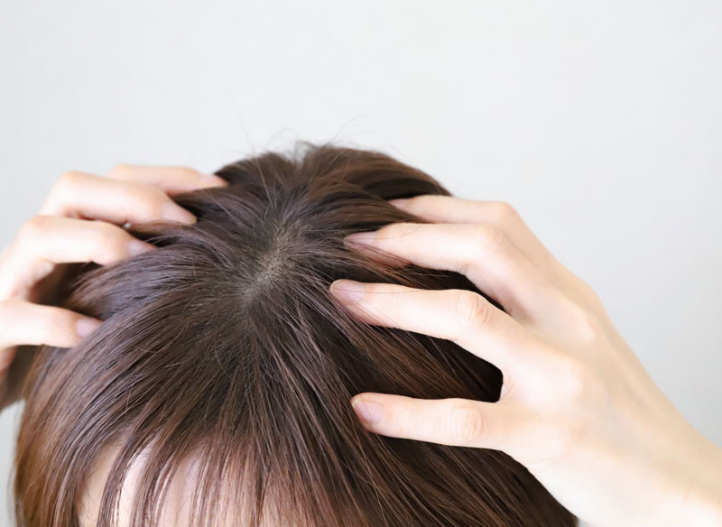 頭皮を傷めないことを、何よりも大切に